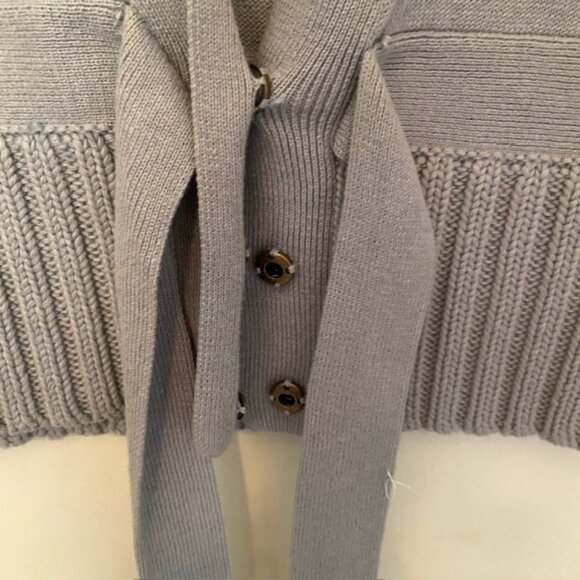 MNG BASICS - SWEATER KNIT DEEP V-NECK VEST - Picture 2 of 5